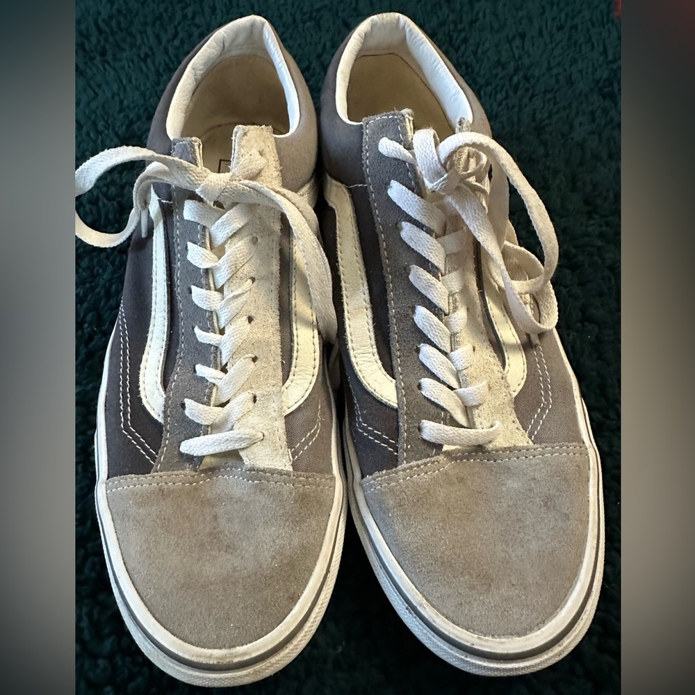 Vans suede skater shoes